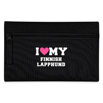 I love my Finnish Lapphund - Trousse - noir - Devant