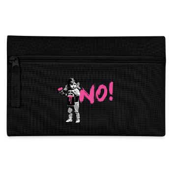 GirlPower NON! - Trousse - noir - Devant
