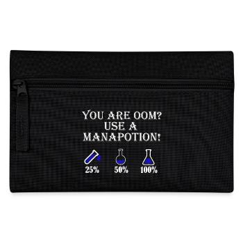 Utilisez une potion de mana pour les joueurs - Trousse - noir - Devant