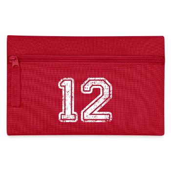 12 - Pencil Case - red - Front