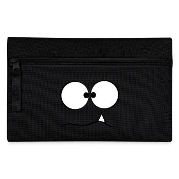 Komisches Monster - Federtasche - Schwarz - Vorne