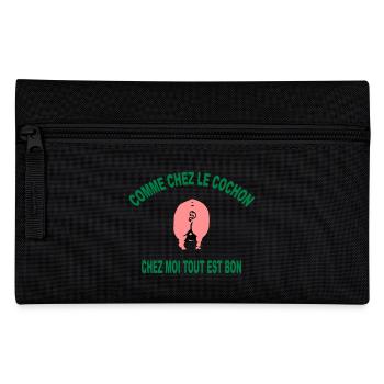 cochon - Trousse - noir - Devant
