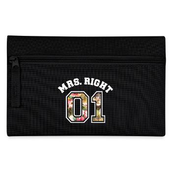 Mrs Right 01 - Federtasche - Schwarz - Vorne