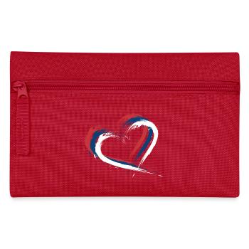 Flag of Serbia - Pencil Case - red - Front