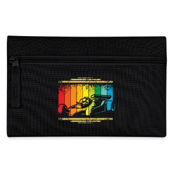 Vintage Racer - Pencil Case - black - Front