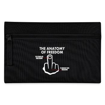 Freedom - Pencil Case - black - Front