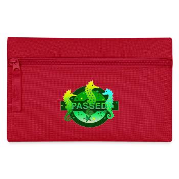 bestanden Schwimmer Schwimmerin - Federtasche - Rot - Vorne