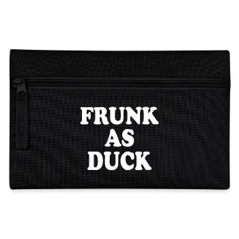 Frunk as duck - Federtasche - Schwarz - Vorne