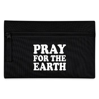 Pray for the earth - Trousse - noir - Devant
