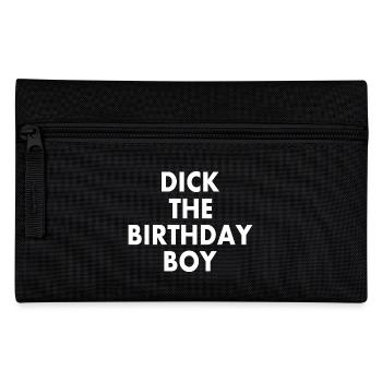 Dick the birthday boy - Pencil Case - black - Front