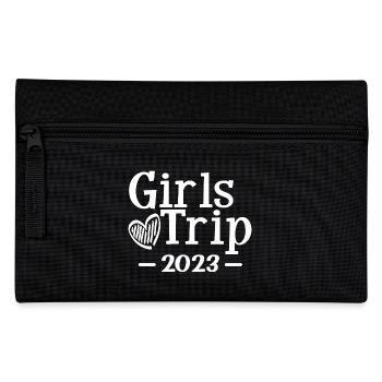 Voyage des filles 2023 Mignonnes Filles Voyage Week-end Vacances - Trousse - noir - Devant