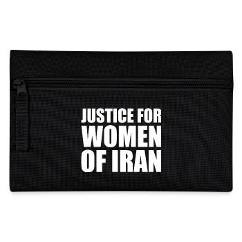 Justice for women of iran - Trousse - noir - Devant