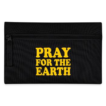 Pray for the earth - Trousse - noir - Devant