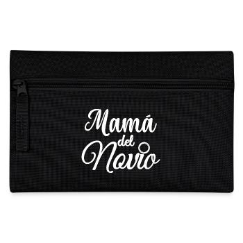 Mama del Novio Groom's Mom Wedding Gift - Pencil Case - black - Front