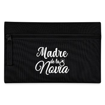 Madre de la Novia Bride's Mother Wedding Gift - Pencil Case - black - Front