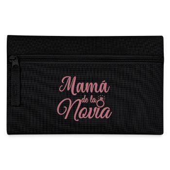Mama de la Novia Bride's Mother Wedding Gift - Pencil Case - black - Front