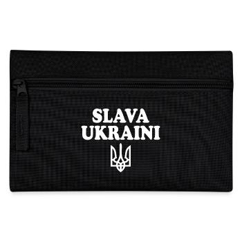 Slava ukraini - Pencil Case - black - Front