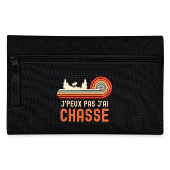Je peux pas j ai chasse - Trousse - noir - Devant