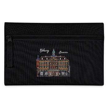 Rathaus Coburg , Bayern, Wahrzeichen, Deutschland - Federtasche - Schwarz - Vorne
