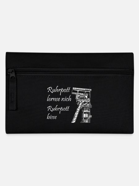 Ruhrpott lernse nich - Federtasche - Schwarz