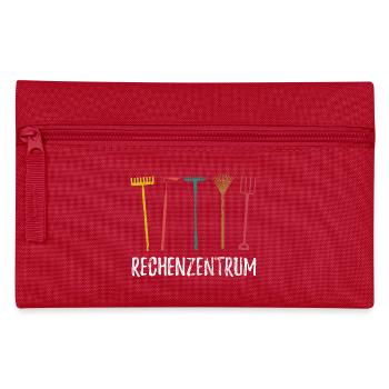 Rechenzentrum - Gärtner Garten Pflanzen - Federtasche - Rot - Vorne