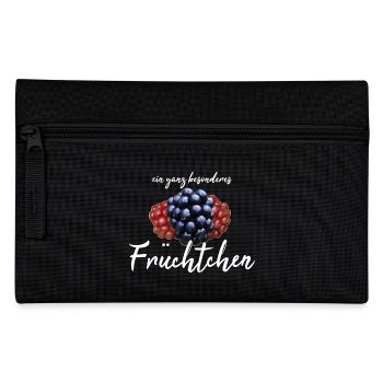 Früchtchen frech - Federtasche - Schwarz - Vorne