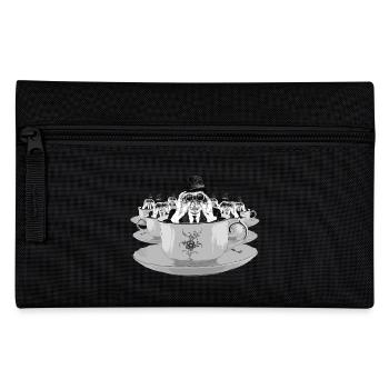 flying saucers - Pencil Case - black - Front