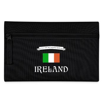 Ireland Irland - Federtasche - Schwarz - Vorne