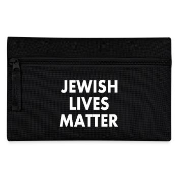 JEWISH LIVES MATTER - Federtasche - Schwarz - Vorne
