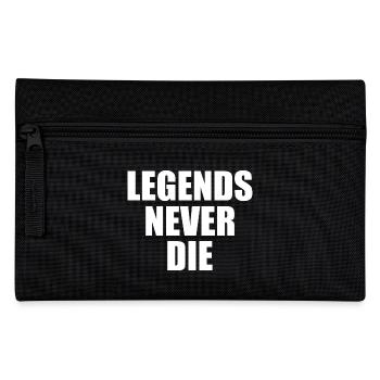 Legends never die - Federtasche - Schwarz - Vorne
