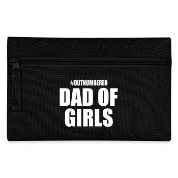 Dad of girls outnumbered - Trousse - noir - Devant