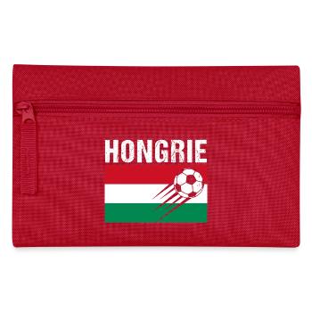 Ungarn Flagge Ungarisches Fußball Geschenk - Federtasche - Rot - Vorne