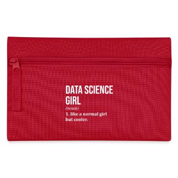 Datenwissenschaft - Federtasche - Rot - Vorne