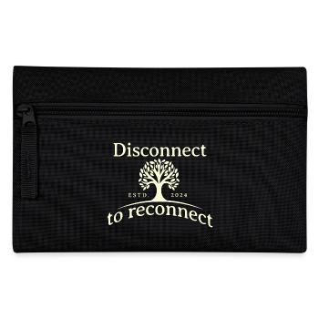 More freedom, more joy, more nature - Pencil Case - black - Front