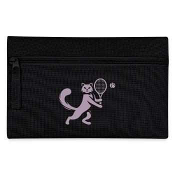 Chat Joueur de Tennis Club Silhouette - Trousse - noir - Devant