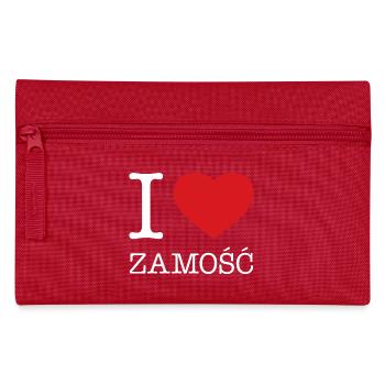 I LOVE ZAMOSC Polska Poland - Pencil Case - red - Front