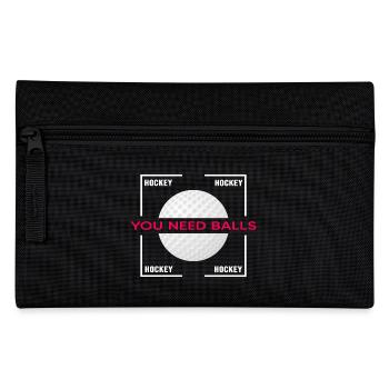 Hockey Hockey Club Joueur de hockey Balle de hockey - Trousse - noir - Devant