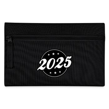 2025 Kreis - Federtasche - Schwarz - Vorne