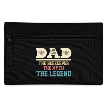 Dad The Beekeeper The Myth The Legend Beekeeping A - Federtasche - Schwarz - Vorne