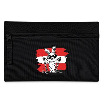 Österreich Schihase - Federtasche - Schwarz - Vorne
