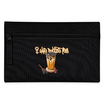Bubble Tea // Illustration - Trousse - noir - Devant