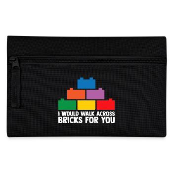 Brick Builder Brick Building Master Builder - Pencil Case - black - Front