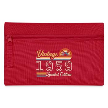 Anniversaire 66 Ans | Millésime 1959 Cadeau 1959 - Trousse - rouge - Devant