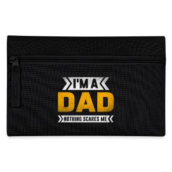 Bestes Papa Geschenk Vatertag Ehemann Papa Vater Männer - Federtasche - Schwarz - Vorne