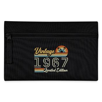 58 Years Birthday | Vintage 1967 Gift 1967 - Pencil Case - black - Front