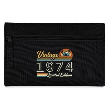 Anniversaire 51 Ans | Millésime 1974 Cadeau 1974 - Trousse - noir - Devant
