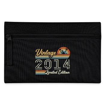 Anniversaire 11 Ans | Millésime 2014 Cadeau 2014 - Trousse - noir - Devant