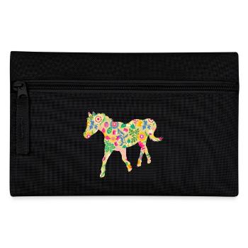 Riding Horse - Pencil Case - black - Front