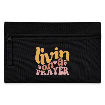 Livin sur une prière - Trousse - noir - Devant