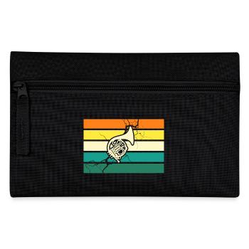 Horn player French horn - Pencil Case - black - Front